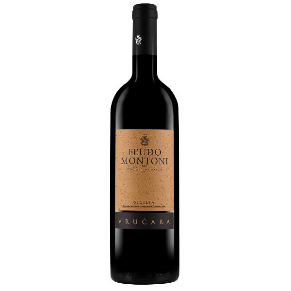 Ekologiškas raudonas rinktinių vynuogių vynas SELEZIONE VRUCARA Nero D’Avola DOC Sicilia