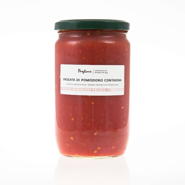 BIO pomidorų puree su minkštimu