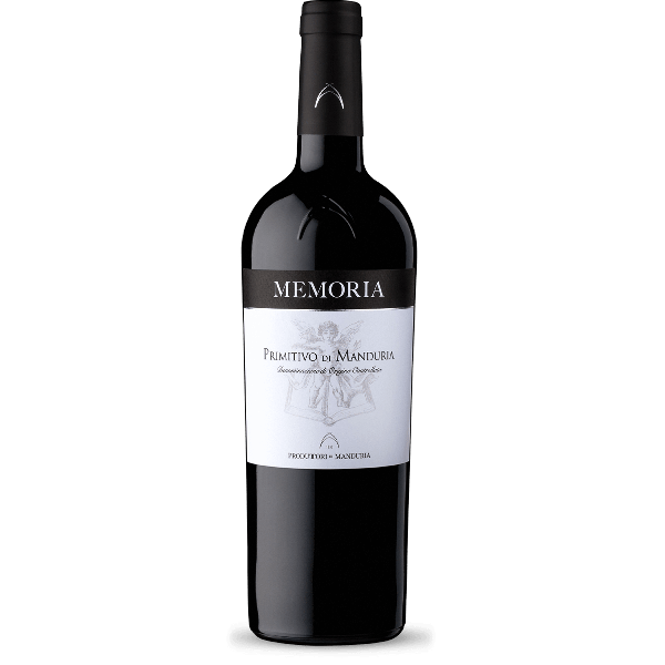 Raudonas vynas MEMORIA Primitivo di Manduria DOC