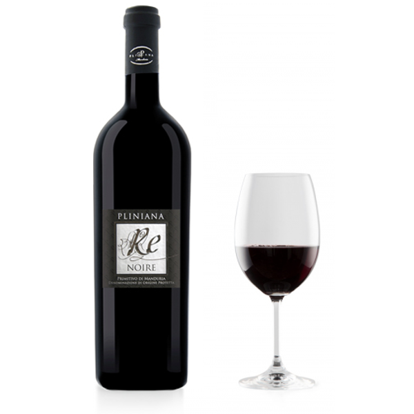 Raudonas vynas RE NOIRE Primitivo di Manduria DOP